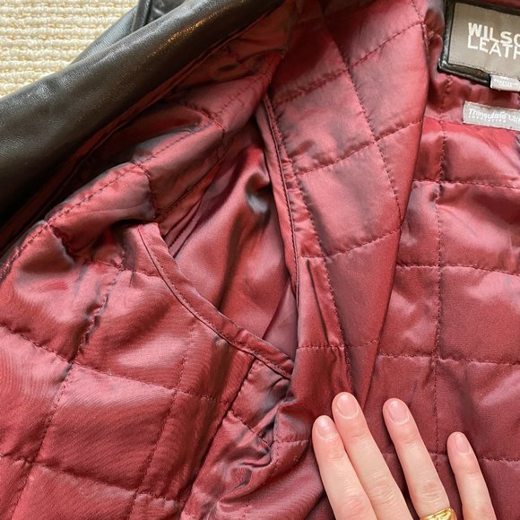 Wilson Lined Leather Jacket - Picture 11 of 13